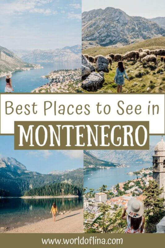 best places to see in Montenegro