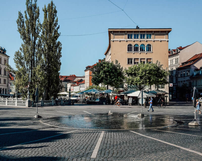 Preseren Square Ljubljana