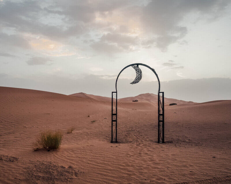 The gate to the Sahara