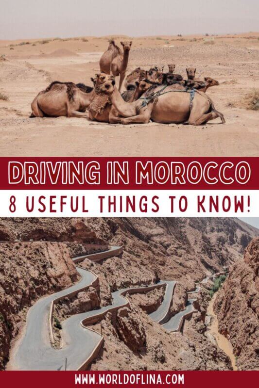driving in Morocco