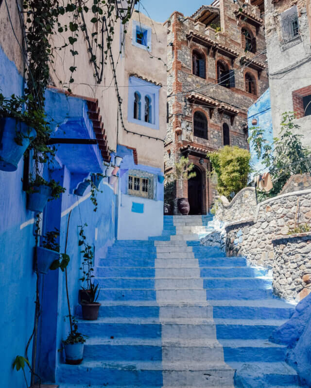 blue town morocco