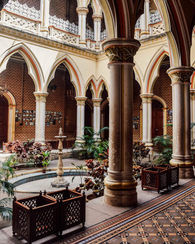 Courtyard at Bangalore Palace