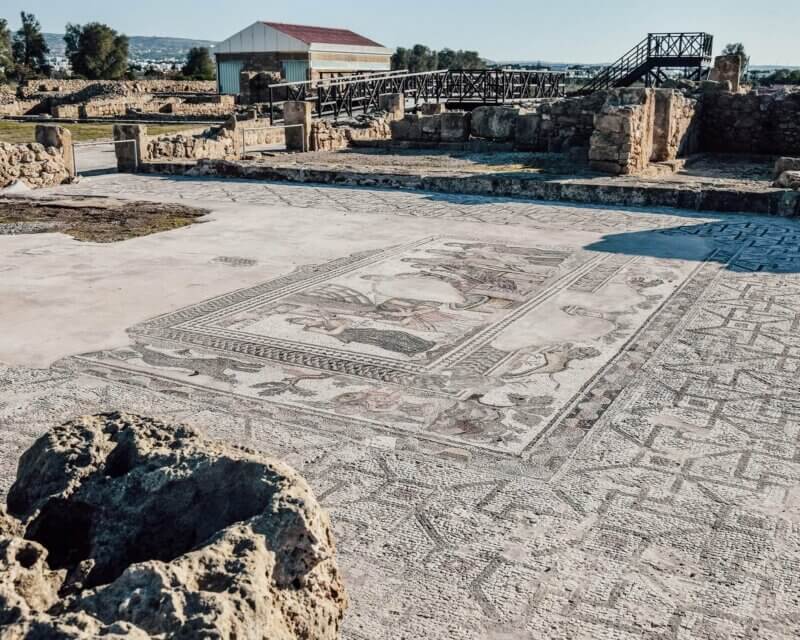 Mosaic floors in Paphos