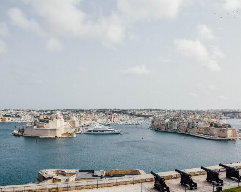 Grand Harbour in Valletta 