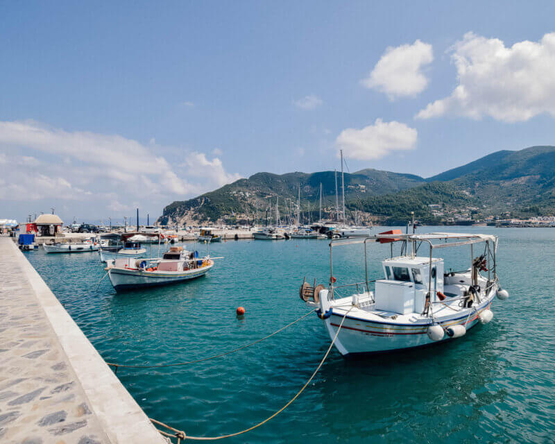 Harbor of Skopelos