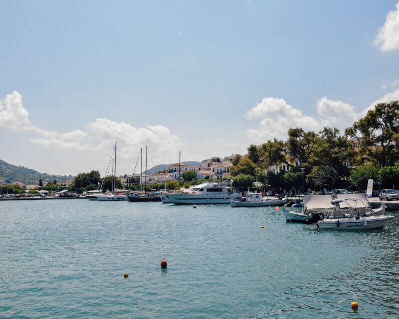 Port of Skopelos Town