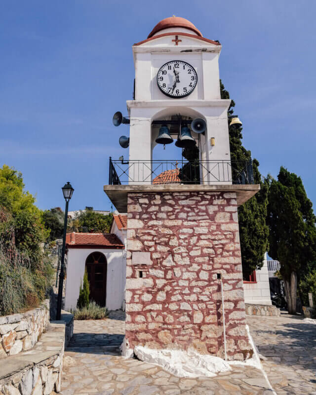 Skiathos Town Clock Tower