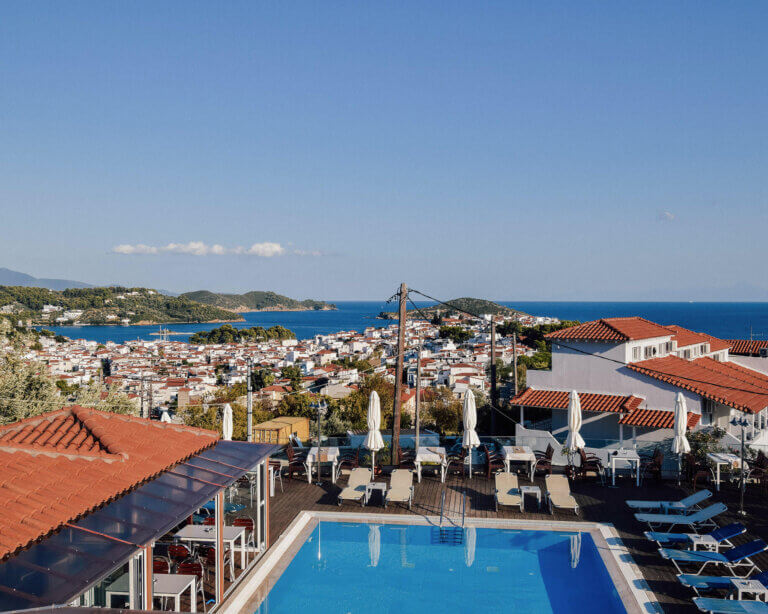 Poseidon Villas – The Best Place to Stay in Skiathos Town
