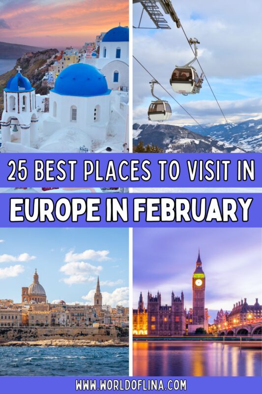 places to visit europe february
