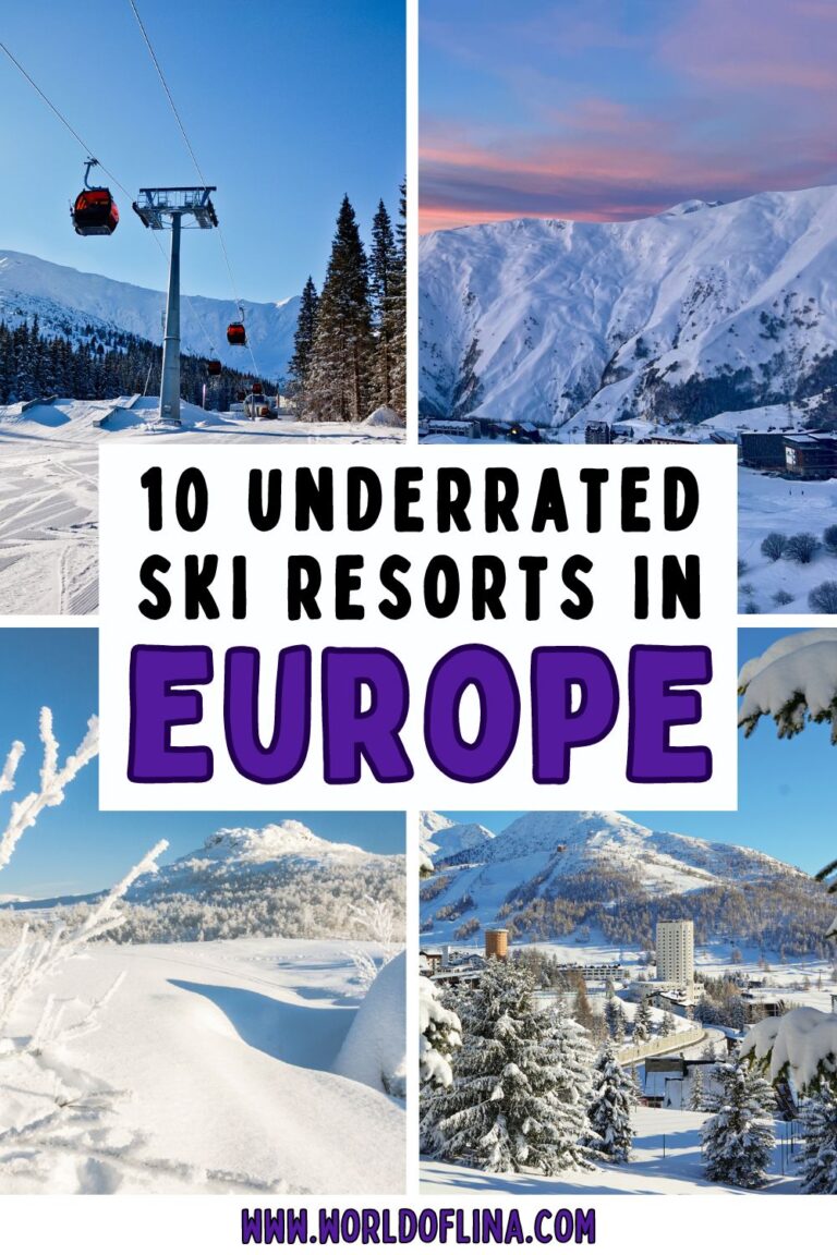 10 Cheap & Underrated Ski Resorts in Europe For 2025/2026 - World of Lina